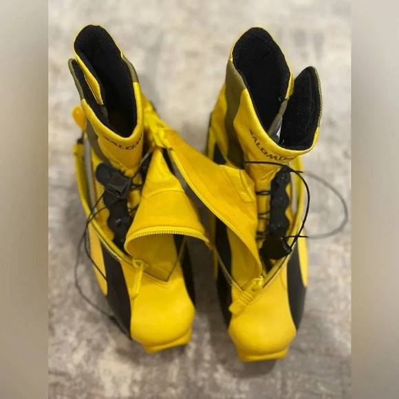 Salomon RS9 Vintage Nordic Cross Country Ski Boots Size US6 SNS Profil - Picture 10 of 12